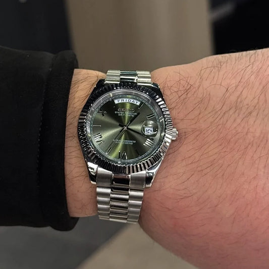 VELARÉ Chrono Olive Dial