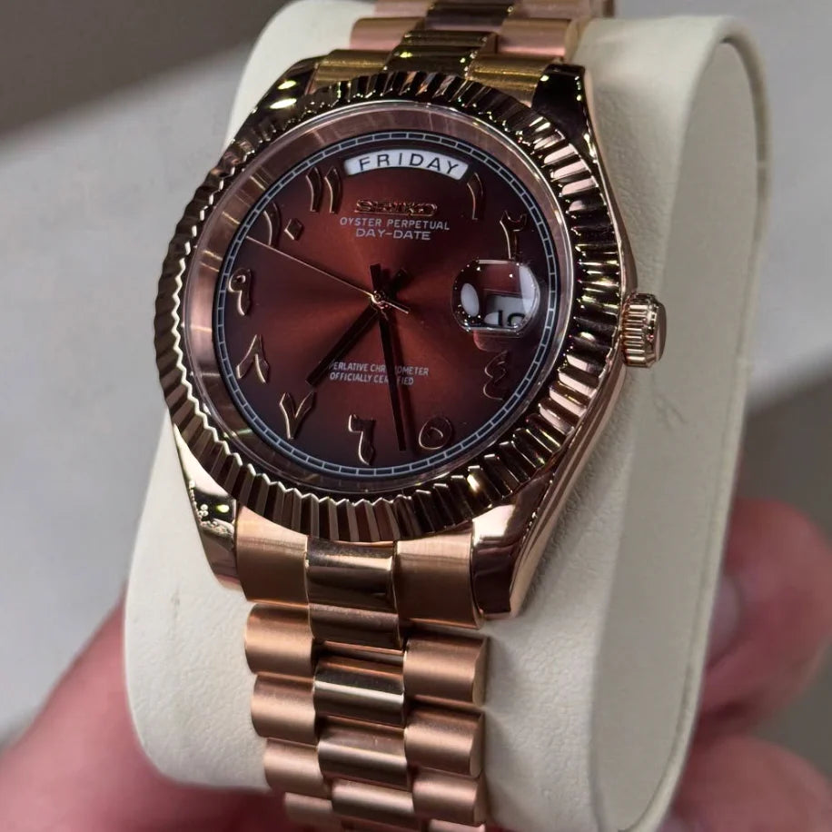 VELARÉ Rose Gold Arabic Dial